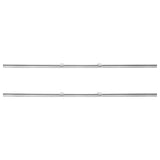 VEVOR Linear Guide Rail Set, SBR20 2200mm, 2 PCS 86.6 in/2200 mm SBR20 Guide Rails and 4 PCS SBR20UU Slide Blocks, Linear Rails and Bearings Kit for