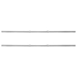 VEVOR Linear Guide Rail Set, SBR20 2200mm, 2 PCS 86.6 in/2200 mm SBR20 Guide Rails and 4 PCS SBR20UU Slide Blocks, Linear Rails and Bearings Kit for Automated Machines DIY Project CNC Router Machines - Extra Image