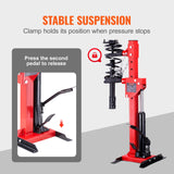 VEVOR Strut Spring Compressor, 4.5 Ton/9920 LBS Hydraulic Jack Capacity, 1 Ton Rated Compression Force, Auto Strut Coil Spring Compressor Tool, Hydraulic Spring Compressor for Strut Spring Removing - Top-Down View
