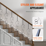 VEVOR Staircase Metal Balusters, 44'' x 1/2
