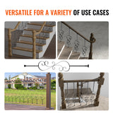 VEVOR Staircase Metal Balusters, 44'' x 1/2