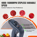 VEVOR Commercial Immersion Blender 350W Heavy Duty Hand Mixer for Soup Sauces - Side View
