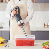 VEVOR Commercial Immersion Blender 500W Heavy Duty Hand Mixer for Soup Sauces - Low Angle