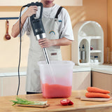 VEVOR Commercial Immersion Blender Heavy Duty Hand Mixer 750W Variable Speed - Low Angle