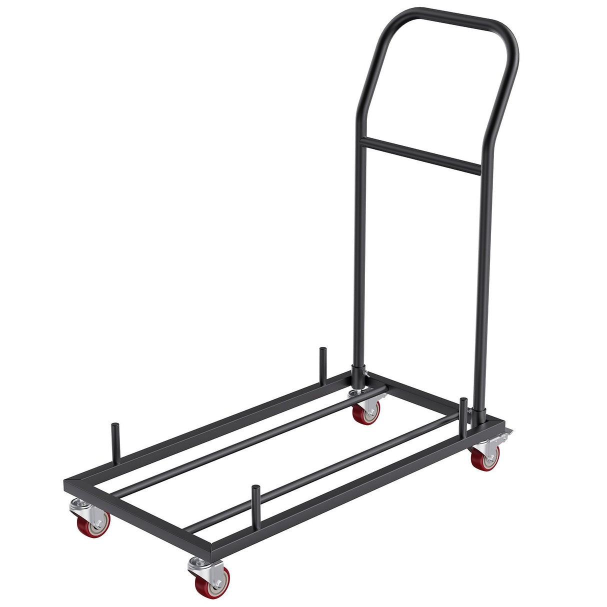 VEVOR 12 Chairs Folding Chair Storage Dolly Folding Chairs Rack Heavy Duty Iron