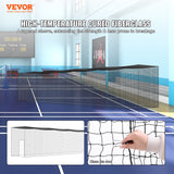 VEVOR Baseball Batting Netting, Professional Softball Baseball Batting Hitting Training Net, Practice Portable Pitching Cage Net with Door & Carry Bag - Front View