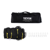 VEVOR Baseball Batting Netting, Professional Softball Baseball Batting Hitting Training Net, Practice Portable Pitching Cage Net with Door & Carry Bag