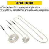 VEVOR Induction Heater Coil Kit Induction Coils 8PCS For Removing Rusty Bolts - Top-Down View