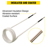 VEVOR Induction Heater Coil Kit Induction Coils 8PCS For Removing Rusty Bolts - 45-Degree Angle
