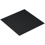 Carpet Tiles Peel and Stick, 24” x 24” Squares Self Adhesive Carpet Floor Tile, Soft Padded Carpet Tiles, Easy Install DIY for Bedroom Living Room Indoor Outdoor (15Tiles, Carbon Black)