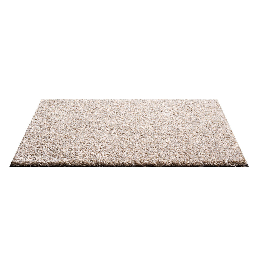 Carpet Tiles 457x457 mm, 10 Pack Carpet Square Rug Detachable & Damage-free, Self Adhesive Home Floor Soft Plush Padded for 2.1㎡ Coverage, Easy DIY for Living Room & Bedroom, Light Brown