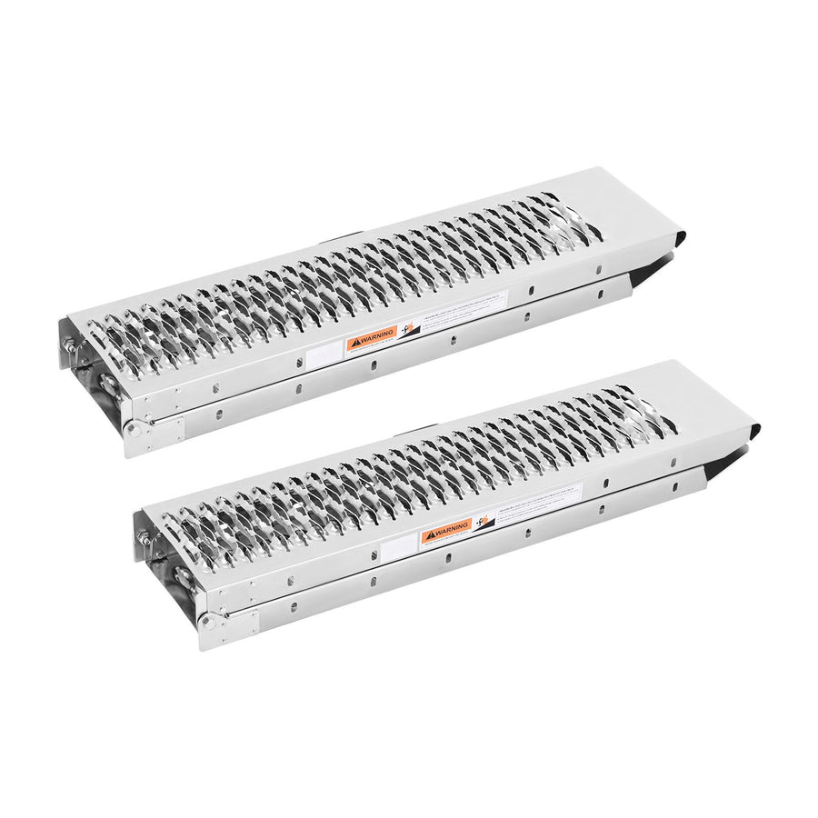 Steel Ramps, 1000 lbs, 2Pcs Heavy-duty Ramps with Wider Ramp Surface, Universal Stable Loading Ramp with Handles, Fit for ATV, UTV, Motorcycle, Electric Bicycle, etc.