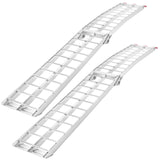VEVOR Aluminum Ramp 1500 LBS Foldable Loading Ramps for Pickup Trucks Bed 2 PCS