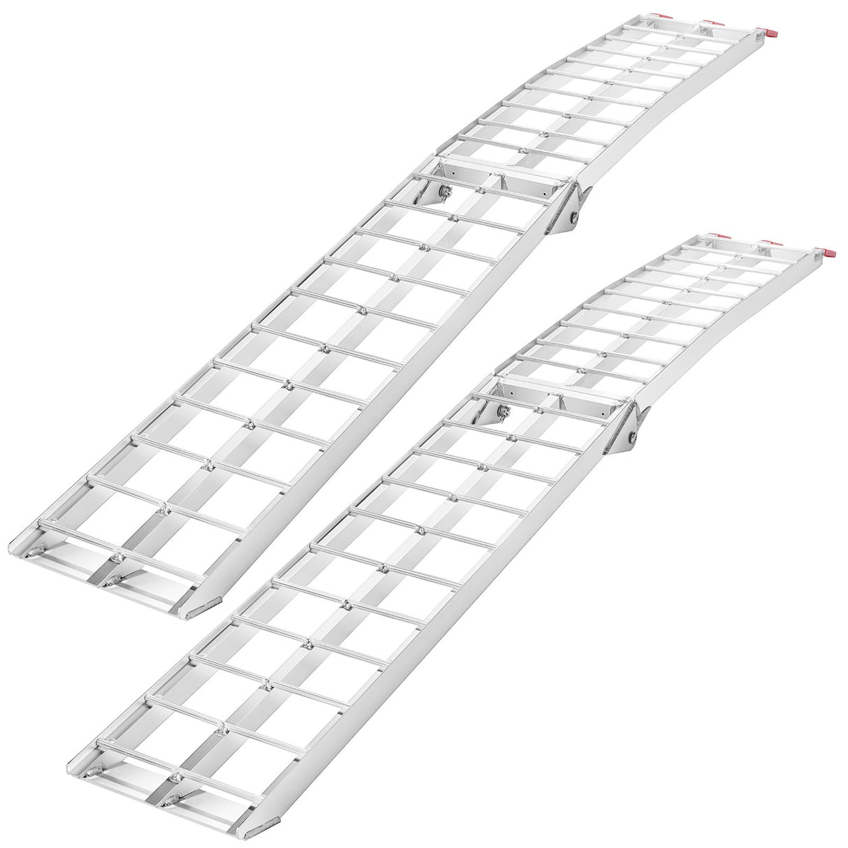VEVOR Aluminum Ramp 1500 LBS Foldable Loading Ramps for Pickup Trucks Bed 2 PCS