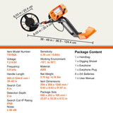 VEVOR Metal Detector for Adults & Kids, 8