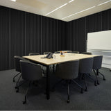 VEVOR Acoustic Foam Panels 48 Pack 12 x 12 x 1 in Adhesive for Wall Ceiling - Close-Up Angle