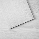 VEVOR Self Adhesive Vinyl Floor Tiles 36 x 6 inch, 36 Tiles 2.5mm Thick Peel & Stick, Light Gray Wood Grain DIY Flooring for Kitchen, Dining Room,
