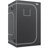 VEVOR Grow Tent 48 x 48 x 80 in Indoor Growing Tent Hydroponic Window Door Tray