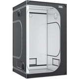 VEVOR Grow Tent 48 x 48 x 80 in Indoor Growing Tent Hydroponic Window Door Tray