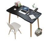 Computer Desk Table Study - Black / 80 CM - Close-Up Angle
