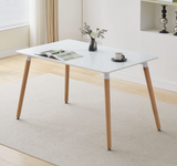 Dining Table White - Front View