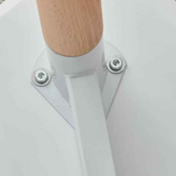 Dining Table White - Top-Down View