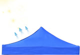 Gazebo Tent Top Cover Camping Beach Sunshade Shelter - White / 2.8x2.8M