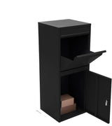 Big Outdoor Mailbox Parcelbox Pillar Letterbox 410x380x1200mm