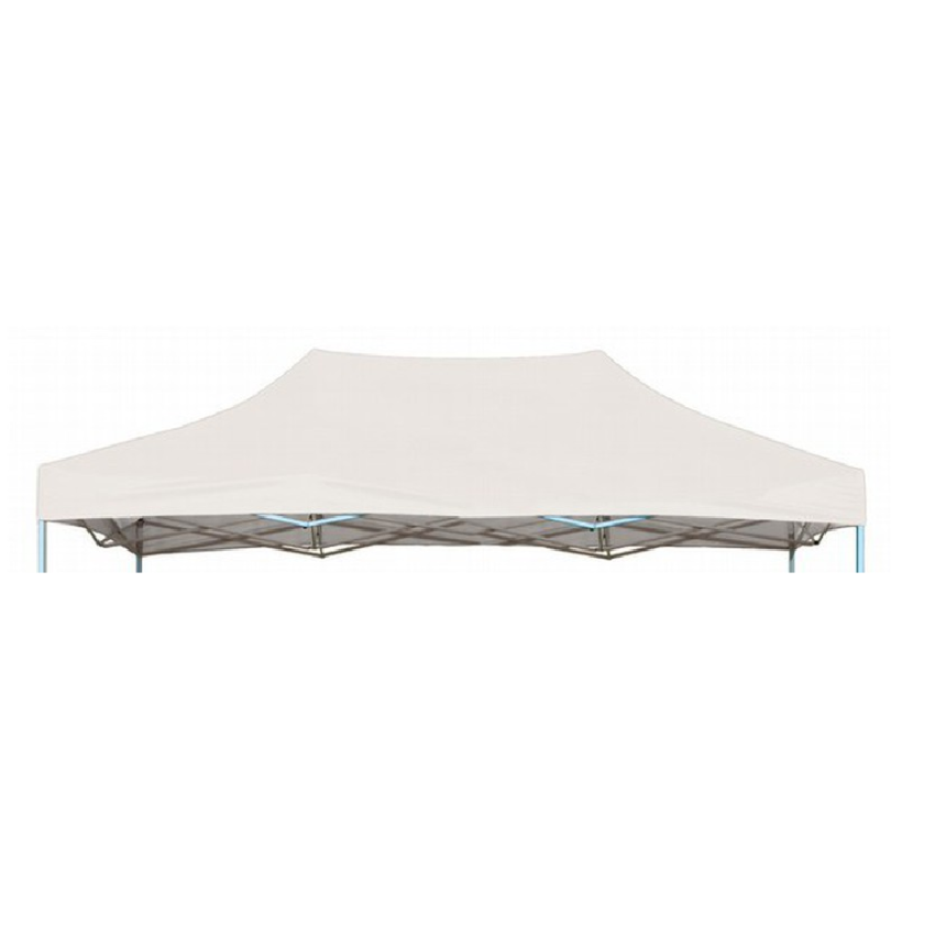 Gazebo Tent Top Cover Camping Beach Sunshade Shelter - White / 3x4.5M