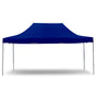Portable Water-Resistant Gazebo 3x4.5 M - Blue / Without Sidewalls