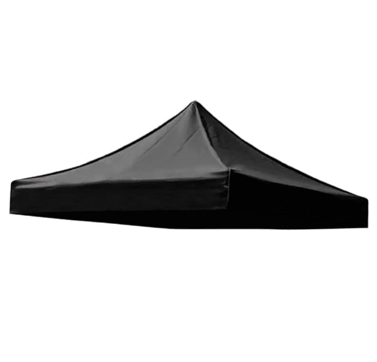 Gazebo Tent Top Cover Camping Beach Sunshade Shelter - Black / 2.8x2.8M