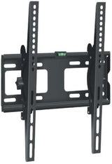 Fixed Tv Wall Mount with a moving Arms up and down 26-55 inch - Black - Front View