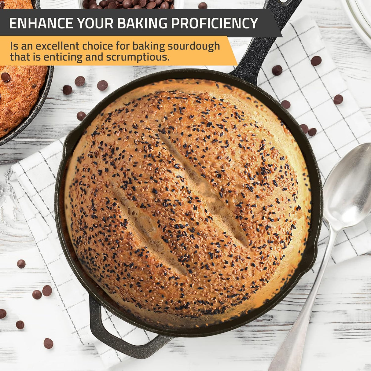 Cookware Sets Frying Cast Iron Pans Cast Iron Dish 30 CM