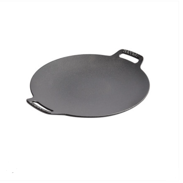 Nonstick Barbecue Grill Pan Sturdy Cast Iron Griddle - 37CM
