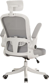 Office Chair Swivel Ergonomic Office Chair With Back Support - Black - Side View