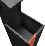 Big Outdoor Mailbox Parcelbox Pillar Letterbox 320x240x950 mm