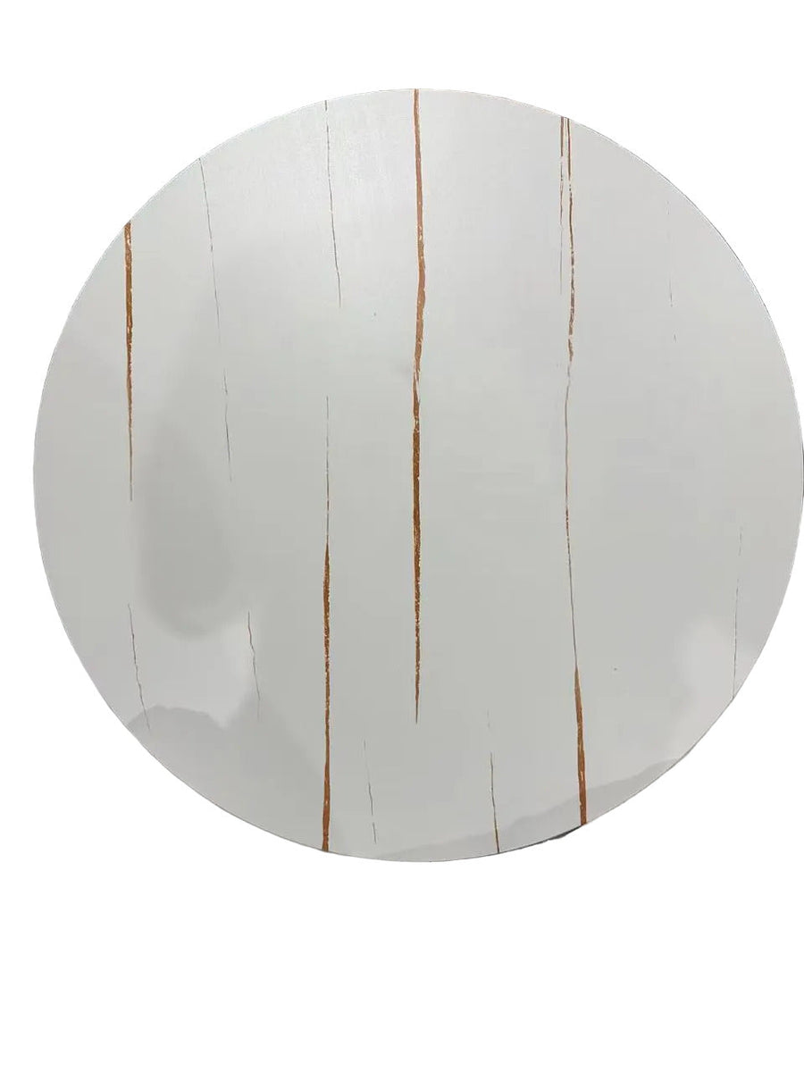 Celeste White Round Cafe Table