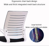 Ergonomic Office Chair SwiftChair - White - Top-Down View