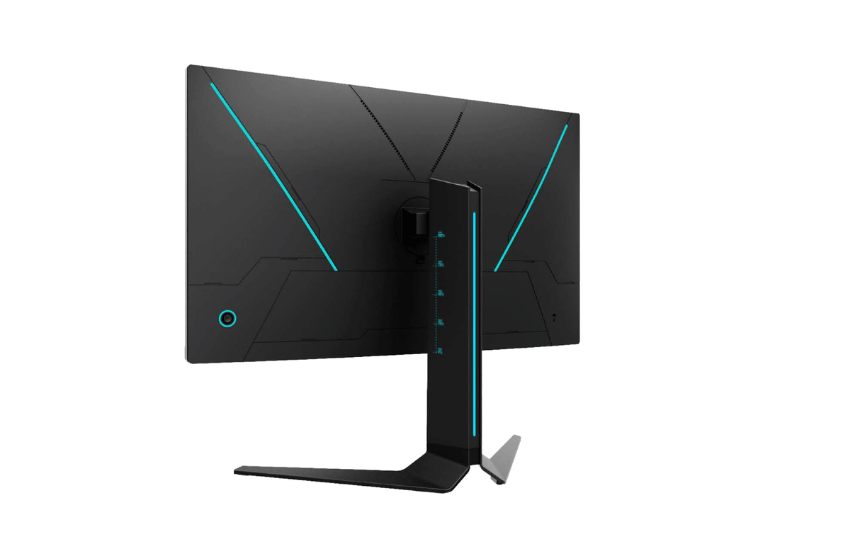 QMAX Gaming Computer Monitor 27 IPS panel Flat QHD (2560 x 1440) 165Hz 1ms Adaptive Sync with Speakers Height Adjustable