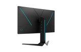 QMAX Gaming Computer Monitor 27 IPS panel Flat QHD (2560 x 1440) 165Hz 1ms Adaptive Sync with Speakers Height Adjustable - Side View