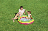 Bestway 1.02m x H25cm Swim Squad Kiddie Pool - Top-Down View