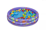Bestway 1.02m x H25cm Intergalactic Surprise Ball Pit - Rear View