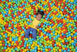 Bestway SPLASH & PLAY 100 PLAY BALLS - Top-Down View
