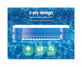 Bestway 2.62m x 1.75m x 51cm Blue Rectangular Family Pool - Side View