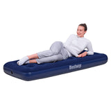 Bestway 1.85m x 76cm x 22cm Air Mattress Jr.Twin Indoor/Outdoor Heavy Duty Durable Camping - Front View