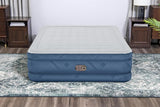 Bestway 2.03m x 1.52m x 46cm Fortech Snugable Top Air Inflatable Mattress Queen Built-in AC Pump - 45-Degree Angle