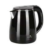 1.2L Black 1800W Electric Kettle For Hot Water - Front View