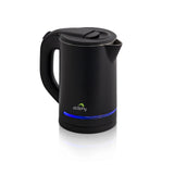 0.8L Electric Kettle Matt Black With Light Design - Front View