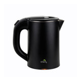 0.8L Stainless Steel Electric Kettle Black - Front View