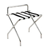Stainless Steel Luggage Rack With Back Support